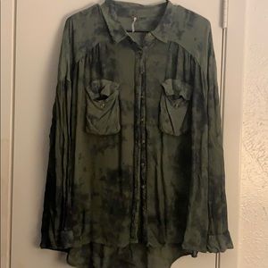 Free people button up